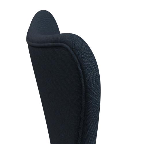 [product_category]-Fritz Hansen 3107 Chair Full Upholstery, Warm Graphite/Steelcut Trio Dark Brown Blue-Fritz Hansen-3107FU-STR756-WARGRA-FRI-5