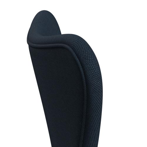 [product_category]-Fritz Hansen 3107 Chair Full Upholstery, Warm Graphite/Steelcut Trio Dark Dust Blue-Fritz Hansen-3107FU-STR796-WARGRA-FRI-5