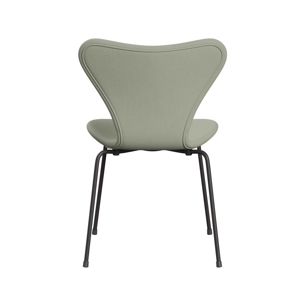 [product_category]-Fritz Hansen 3107 Chair Full Upholstery, Warm Graphite/Steelcut Turquoise Light-Fritz Hansen-3107FU-STI935-WARGRA-FRI-4