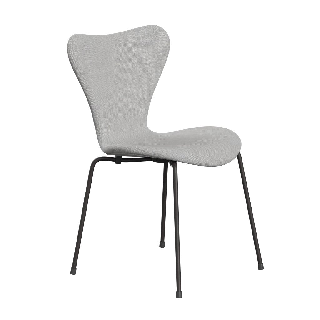 [product_category]-Fritz Hansen 3107 Chair Full Upholstery, Warm Graphite/Sunniva 2 Natural/Light Grey-Fritz Hansen-3107FU-SV713-WARGRA-FRI-2