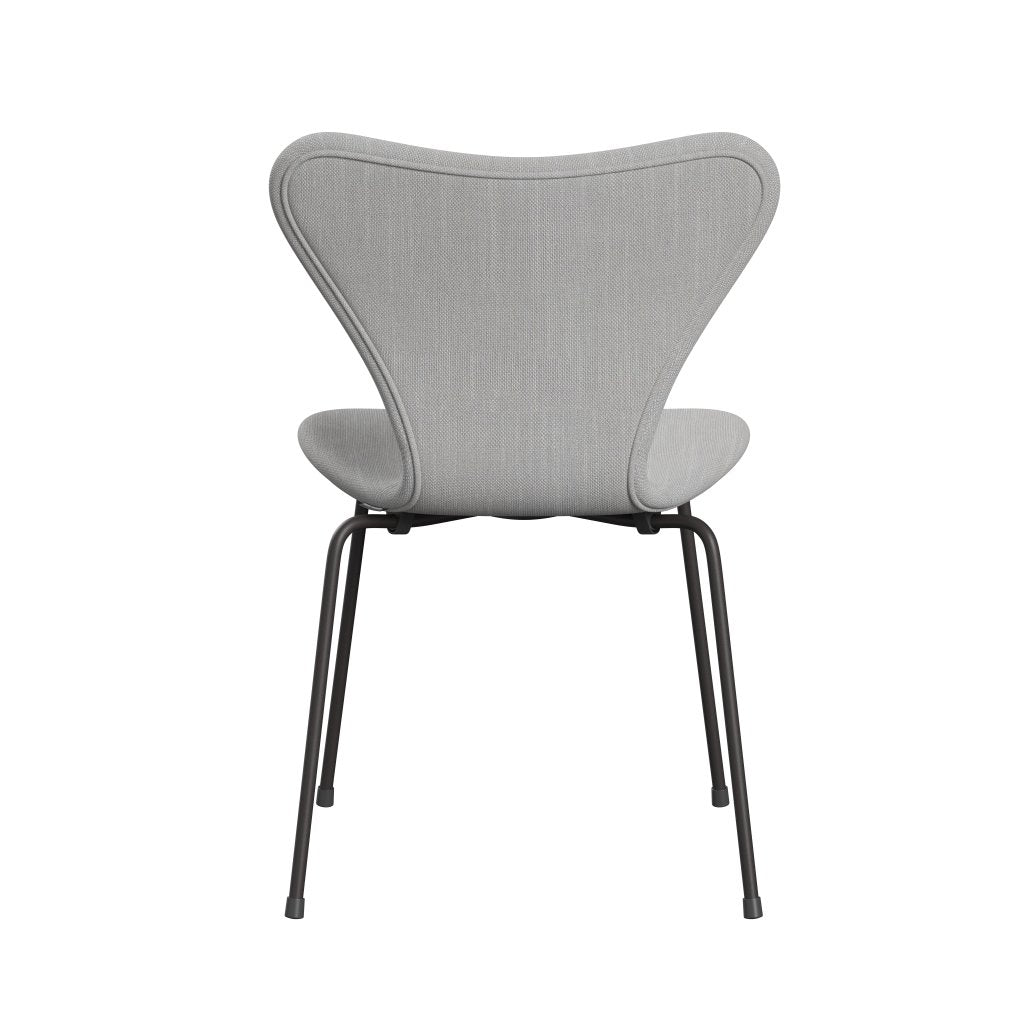 [product_category]-Fritz Hansen 3107 Chair Full Upholstery, Warm Graphite/Sunniva 2 Natural/Light Grey-Fritz Hansen-3107FU-SV713-WARGRA-FRI-4
