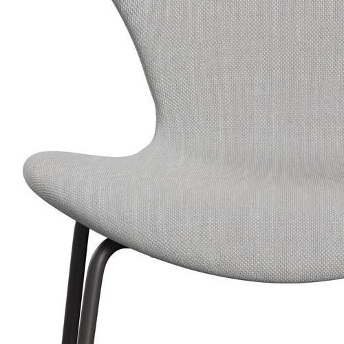 [product_category]-Fritz Hansen 3107 Chair Full Upholstery, Warm Graphite/Sunniva 2 Natural/Light Grey-Fritz Hansen-3107FU-SV713-WARGRA-FRI-6