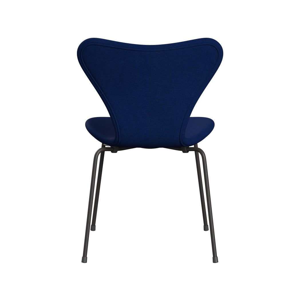 [product_category]-Fritz Hansen 3107 Chair Full Upholstery, Warm Graphite/Tonus Royal Blue-Fritz Hansen-3107FU-TON210-WARGRA-FRI-4