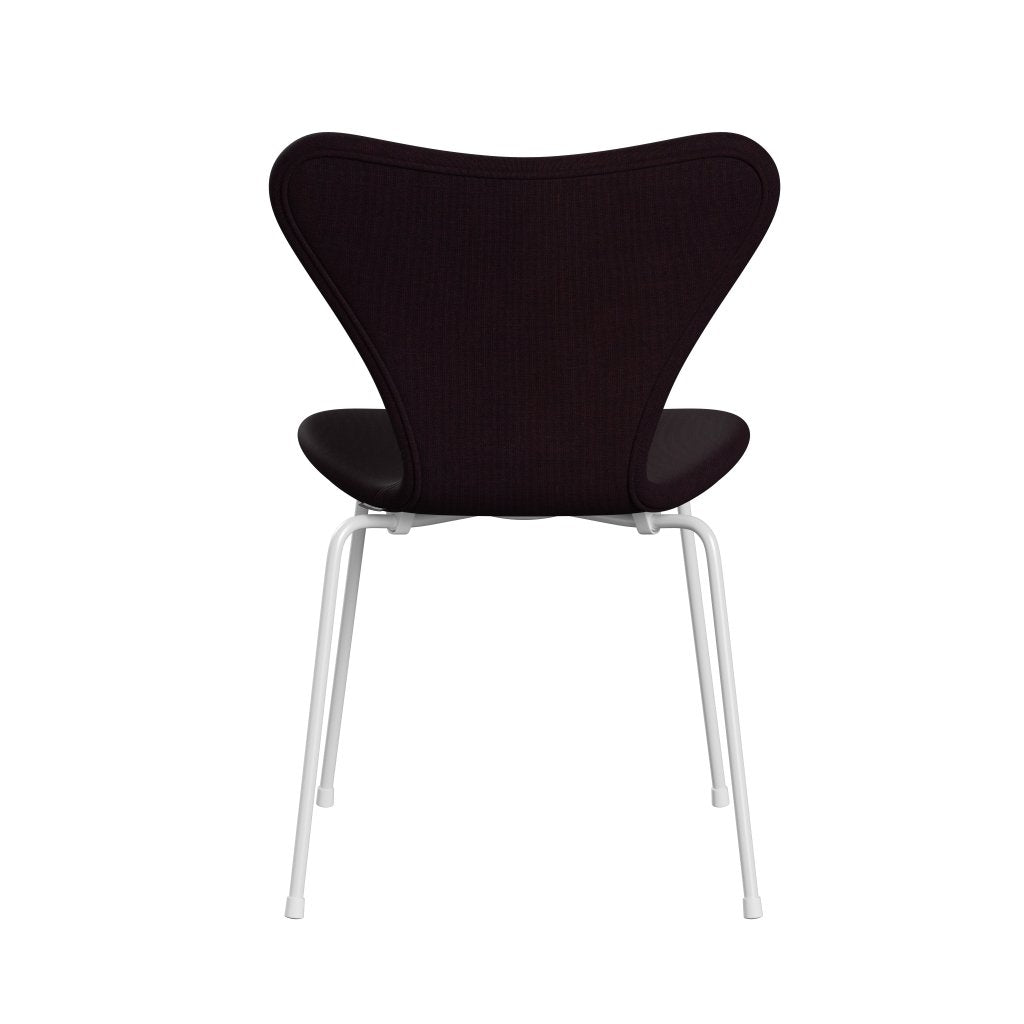 [product_category]-Fritz Hansen 3107 Chair Full Upholstery, White/Canvas Ocean Violet-Fritz Hansen-3107FU-CA0694-DRWH-FRI-4