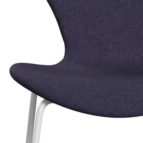 [product_category]-Fritz Hansen 3107 Chair Full Upholstery, White/Divina Md Dusty Blue-Fritz Hansen-3107FU-DMD753-DRWH-FRI-6