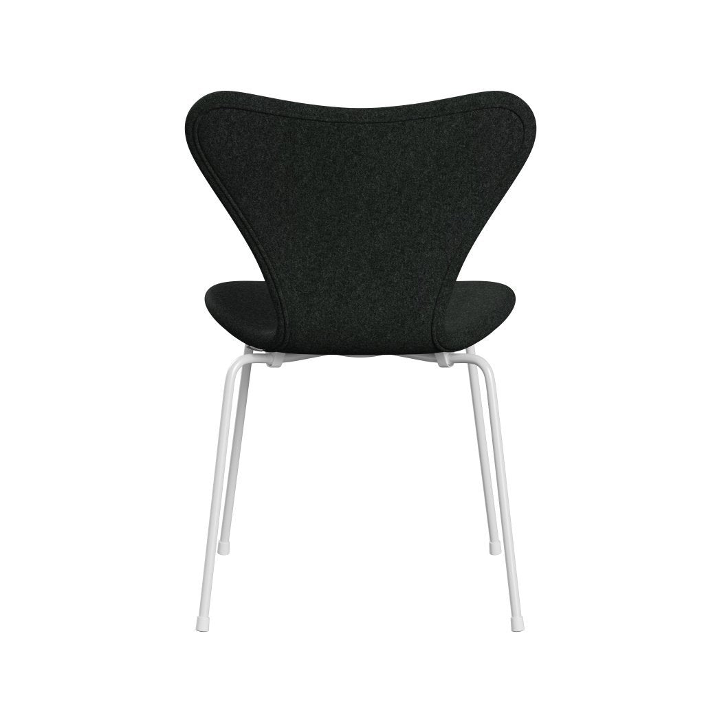 [product_category]-Fritz Hansen 3107 Chair Full Upholstery, White/Divina Melange Salt & Pepper-Fritz Hansen-3107FU-DIM180-DRWH-FRI-4