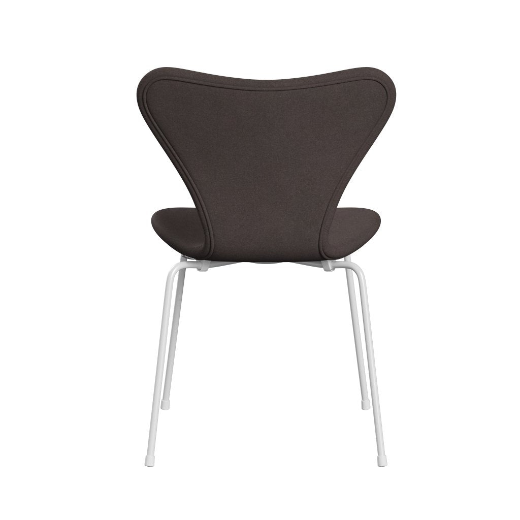 [product_category]-Fritz Hansen 3107 Chair Full Upholstery, White/Divina Pastel Brown-Fritz Hansen-3107FU-DIV691-DRWH-FRI-4