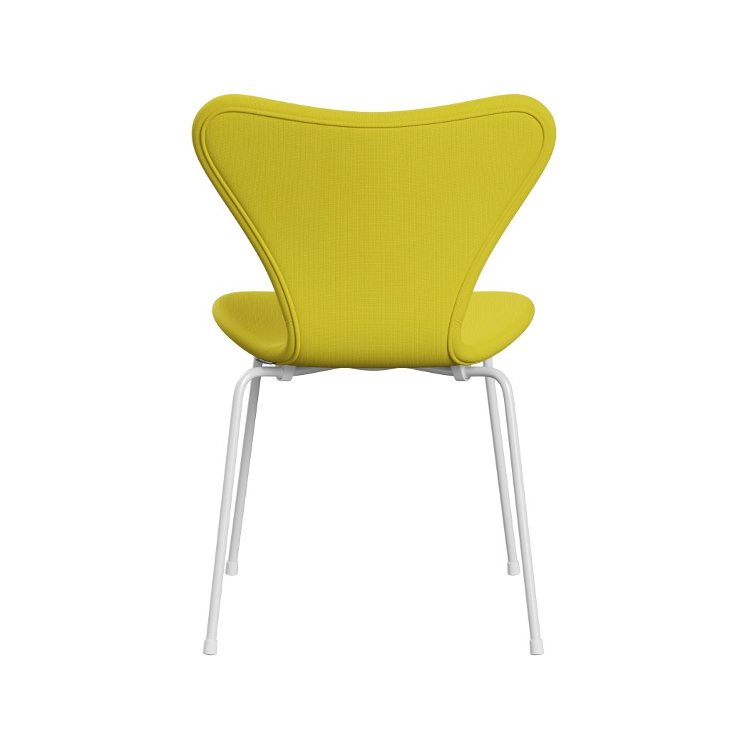 [product_category]-Fritz Hansen 3107 Chair Full Upholstery, White/Fame Yellow-Fritz Hansen-3107FU-F62067-DRWH-FRI-4