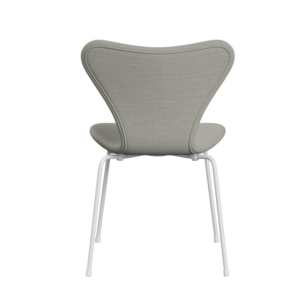 [product_category]-Fritz Hansen 3107 Chair Full Upholstery, White/Fiord Beige/Stone-Fritz Hansen-3107FU-FIO201-DRWH-FRI-4