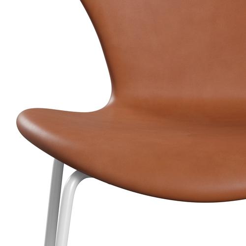 [product_category]-Fritz Hansen 3107 Chair Full Upholstery, White/Grace Walnut-Fritz Hansen-3107FU-ELWAL-DRWH-FRI-6