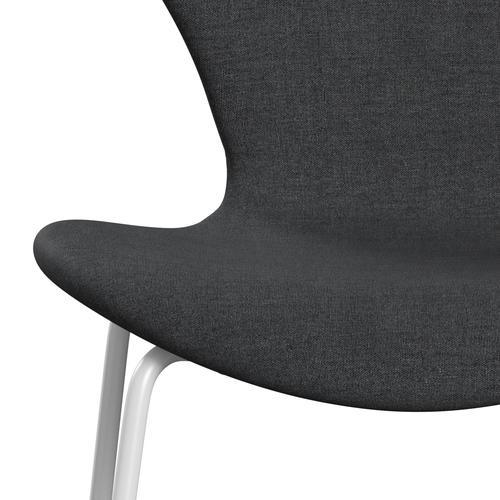 [product_category]-Fritz Hansen 3107 Chair Full Upholstery, White/Remix Slate-Fritz Hansen-3107FU-REM163-DRWH-FRI-6