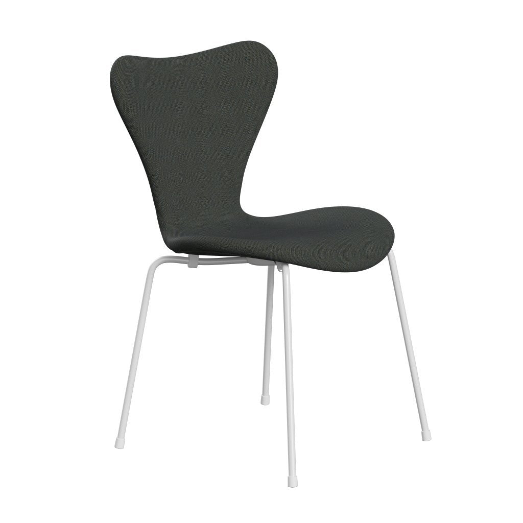 [product_category]-Fritz Hansen 3107 Chair Full Upholstery, White/Sunniva 2 Navy/Olive-Fritz Hansen-3107FU-SV773-DRWH-FRI-2