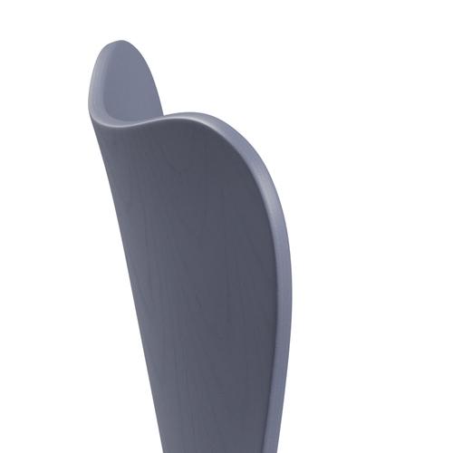 [product_category]-Fritz Hansen 3107 Chair Unupholstered, Brown Bronze/Dyed Ash Lavender Blue-Fritz Hansen-3107-CA815-DBPC-FRI-5