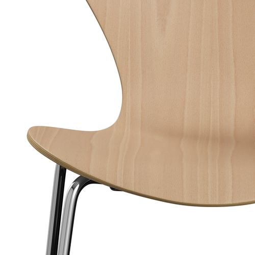 [product_category]-Fritz Hansen 3107 Chair Unupholstered, Chrome/Beech Veneer Natural-Fritz Hansen-3107-BEE001-CST-FRI-6