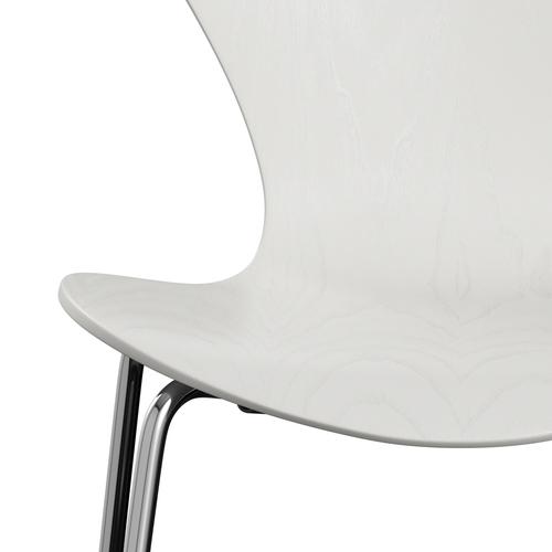 [product_category]-Fritz Hansen 3107 Chair Unupholstered, Chrome/Dyed Ash White-Fritz Hansen-3107-CA105-CST-FRI-6