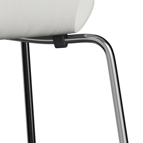 [product_category]-Fritz Hansen 3107 Chair Unupholstered, Chrome/Dyed Ash White-Fritz Hansen-3107-CA105-CST-FRI-7