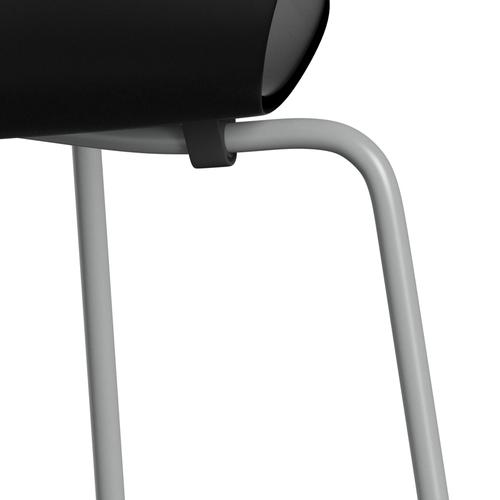 [product_category]-Fritz Hansen 3107 Chair Unupholstered, Nine Grey/Dyed Ash Black-Fritz Hansen-3107-CA195-DRNIGR-FRI-7