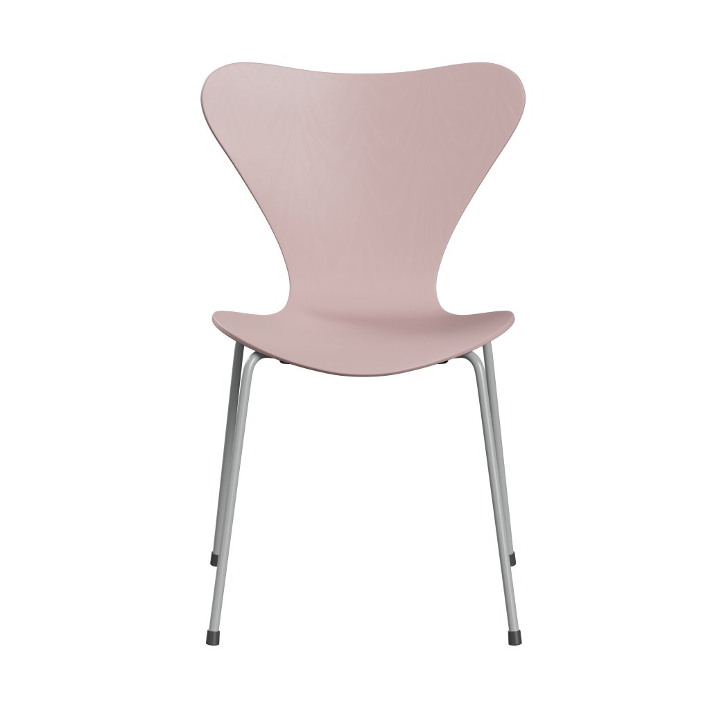 [product_category]-Fritz Hansen 3107 Chair Unupholstered, Nine Grey/Dyed Ash Pale Rose-Fritz Hansen-3107-CA615-DRNIGR-FRI-1