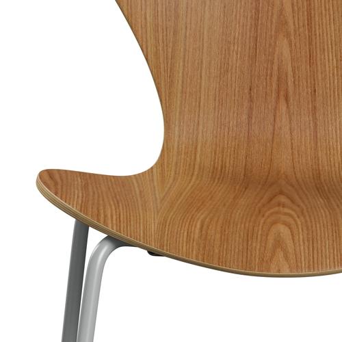 [product_category]-Fritz Hansen 3107 Chair Unupholstered, Nine Grey/Elm Veneer Natural-Fritz Hansen-3107-ELM001-DRNIGR-FRI-6