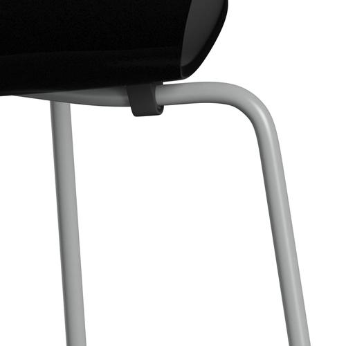 [product_category]-Fritz Hansen 3107 Chair Unupholstered, Nine Grey/Lacquered Black-Fritz Hansen-3107-LA190-DRNIGR-FRI-7