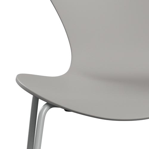 [product_category]-Fritz Hansen 3107 Chair Unupholstered, Nine Grey/Lacquered Nine Grey-Fritz Hansen-3107-LA150-DRNIGR-FRI-6