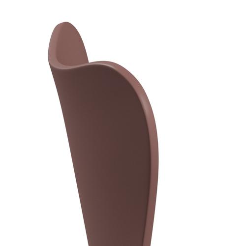 [product_category]-Fritz Hansen 3107 Chair Unupholstered, Silver Grey/Lacquered Wild Rose-Fritz Hansen-3107-LA630-SIGREY-FRI-5