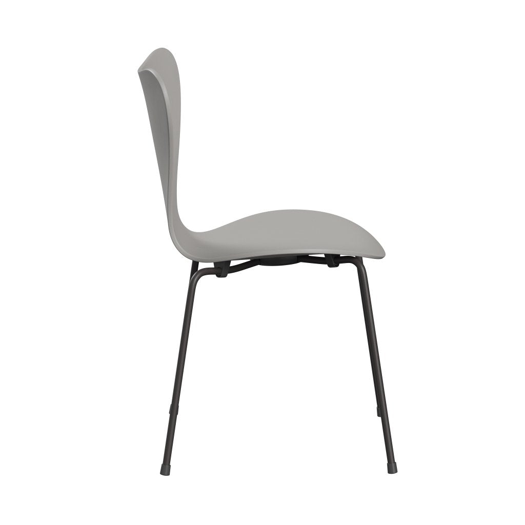 [product_category]-Fritz Hansen 3107 Chair Unupholstered, Warm Graphite/Dyed Ash Nine Grey-Fritz Hansen-3107-CA155-WARGRA-FRI-3