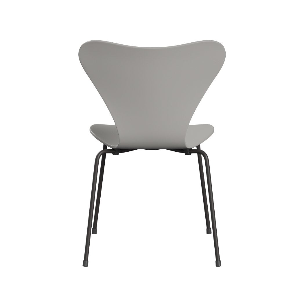 [product_category]-Fritz Hansen 3107 Chair Unupholstered, Warm Graphite/Lacquered Nine Grey-Fritz Hansen-3107-LA150-WARGRA-FRI-4