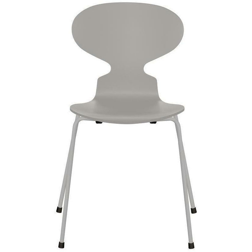 Fritz Hansen Ant Chair Lacquered Nine Grey Shell, Nine Grey Base