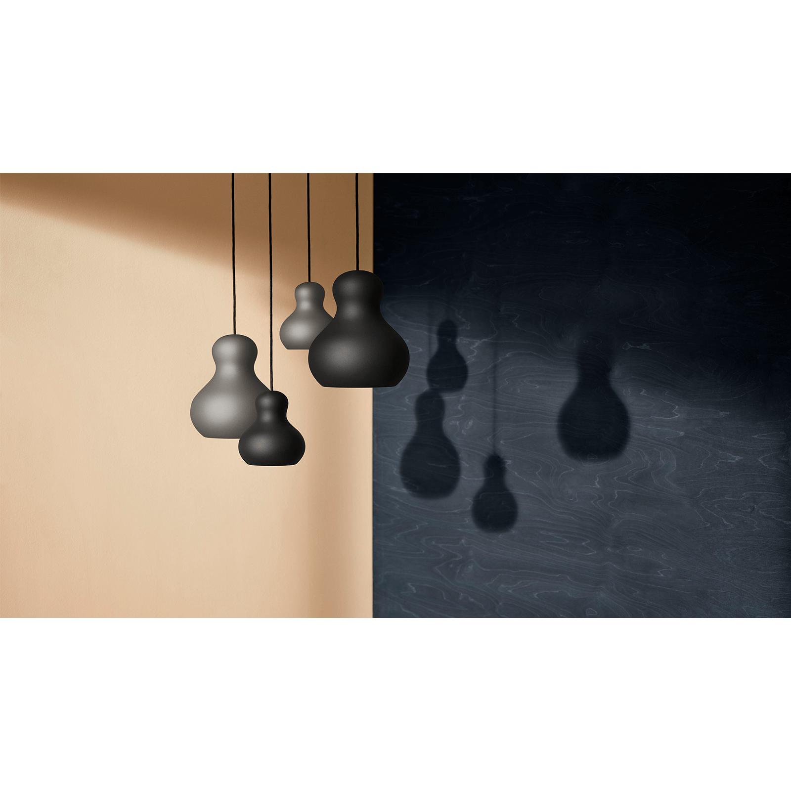 Fritz Hansen Calabash Suspension Lampe Ø16 cm, Black Meteor