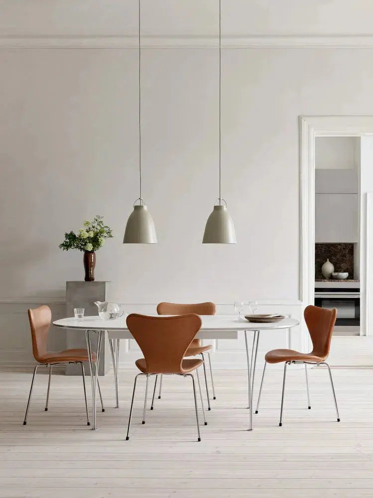 Fritz Hansen Caravaggio P1 Pendant Ø16,5 cm, vert poussiéreux