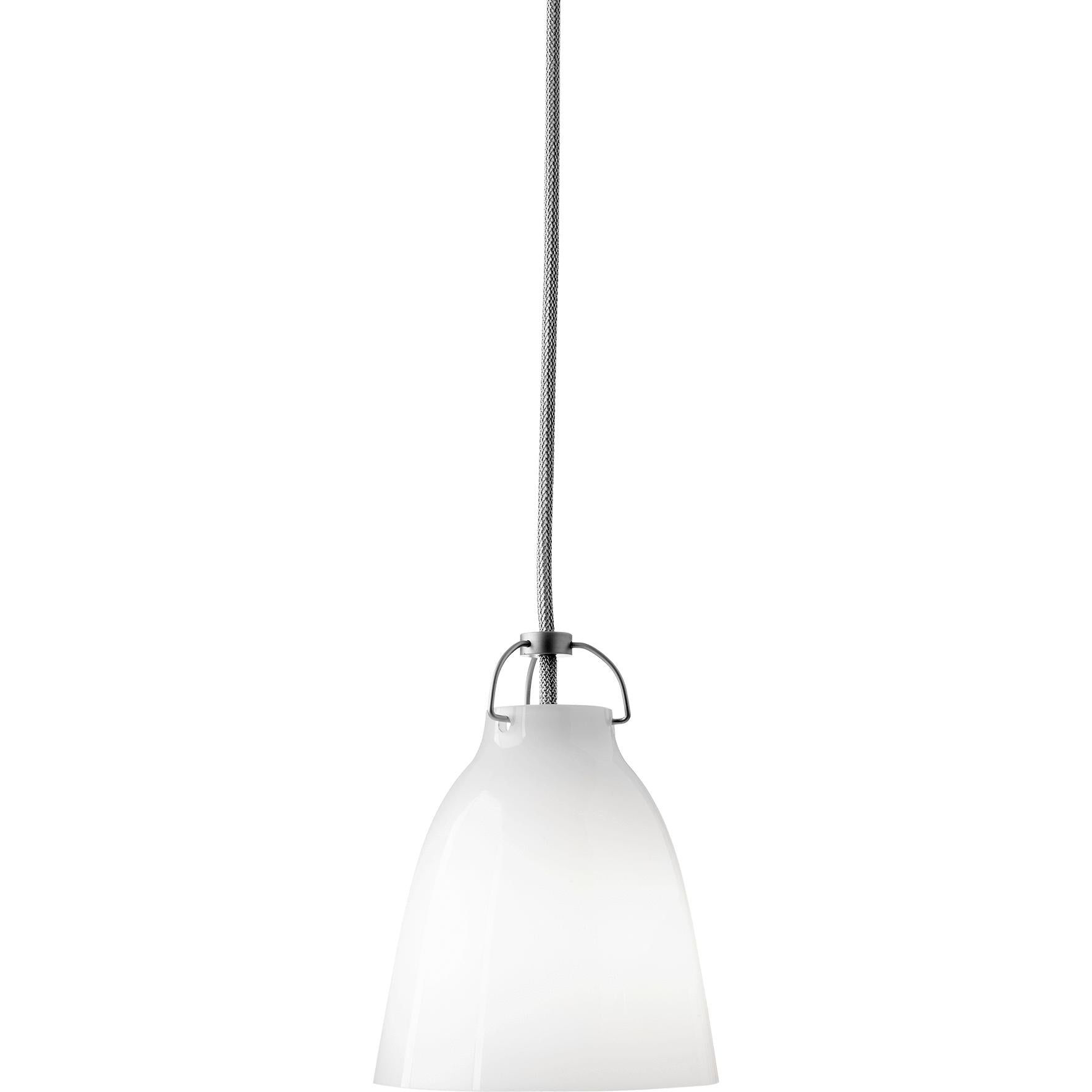 [product_category]-Fritz Hansen Caravaggio Pendulum ø16 Cm, Opal Glass-Fritz Hansen-5702371831058-84183105-FRI-1