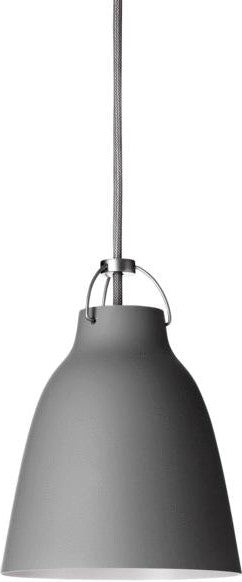 Fritz Hansen Pendule Caravaggio ø16,5 cm, gris foncé mat