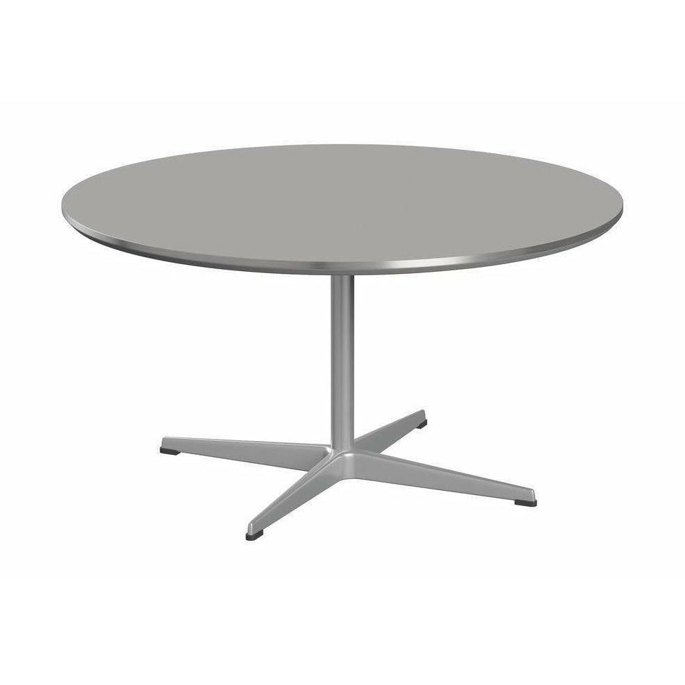 Fritz Hansen cirkelvormige salontafel Ø90, efeso grijs/zilvergrijs