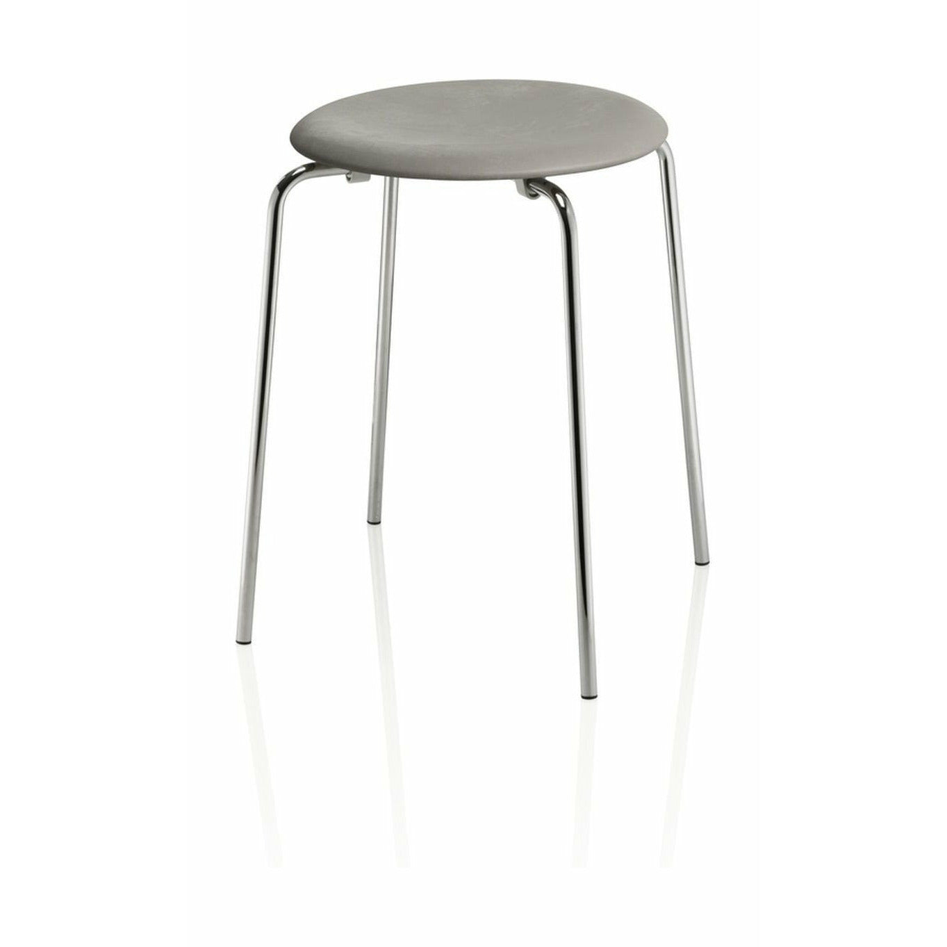 Fritz Hansen Dot Stool, couro de lava