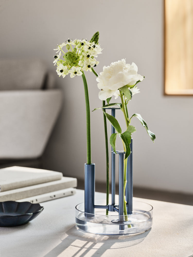 Fritz Hansen Ikeru Vase High, Dusk Bleu