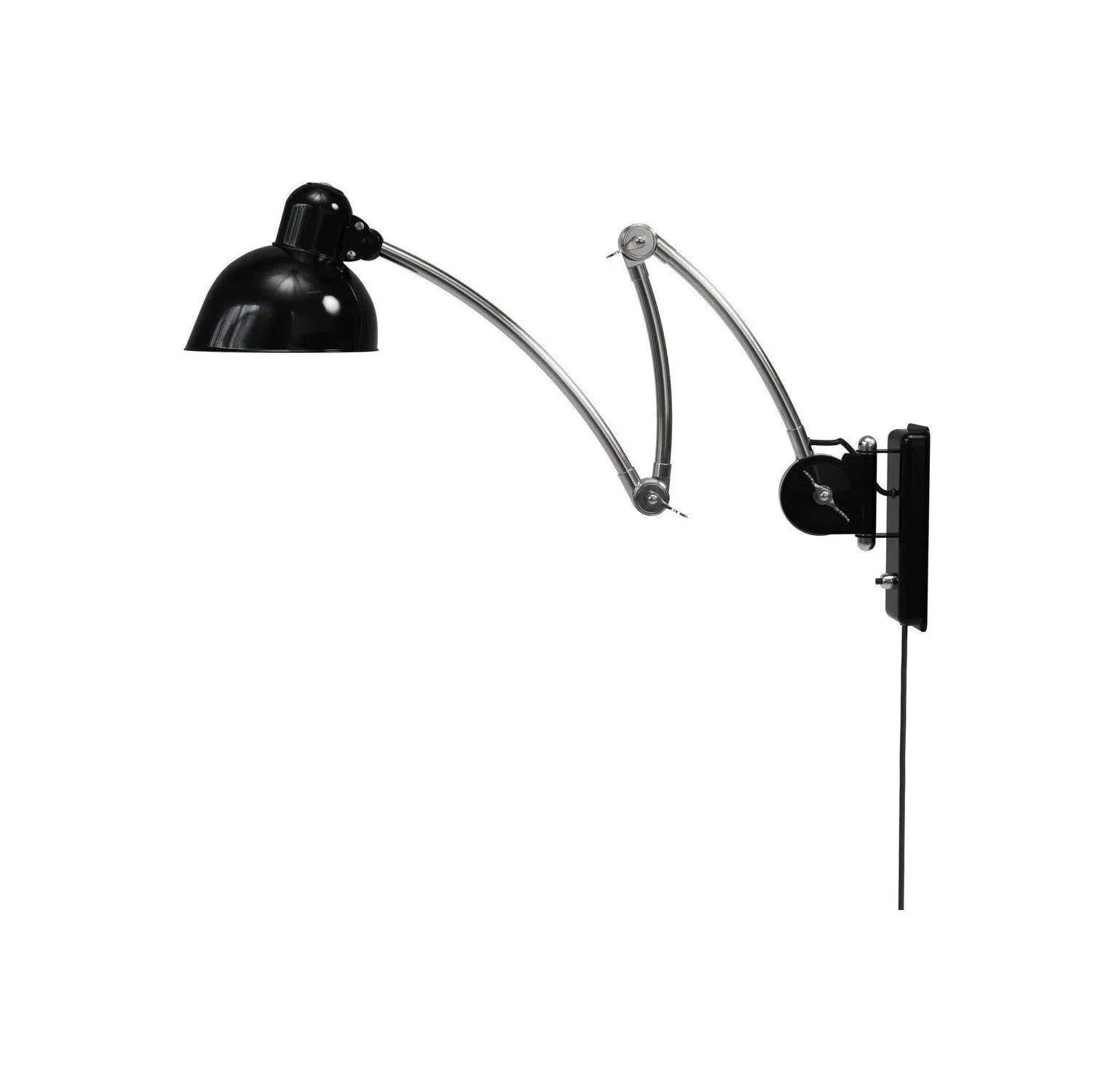 Fritz Hansen Kaiser Idell 6559-W Wandlampe, Schwarz