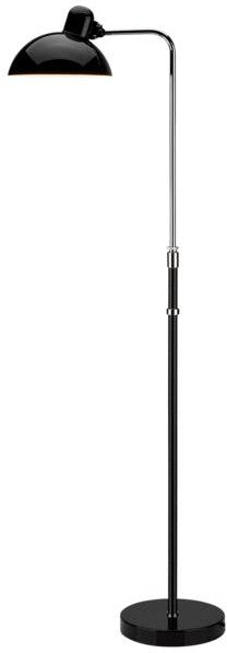 Fritz Hansen Kaiser Idell Height Adjustable Floor Lamp, Black