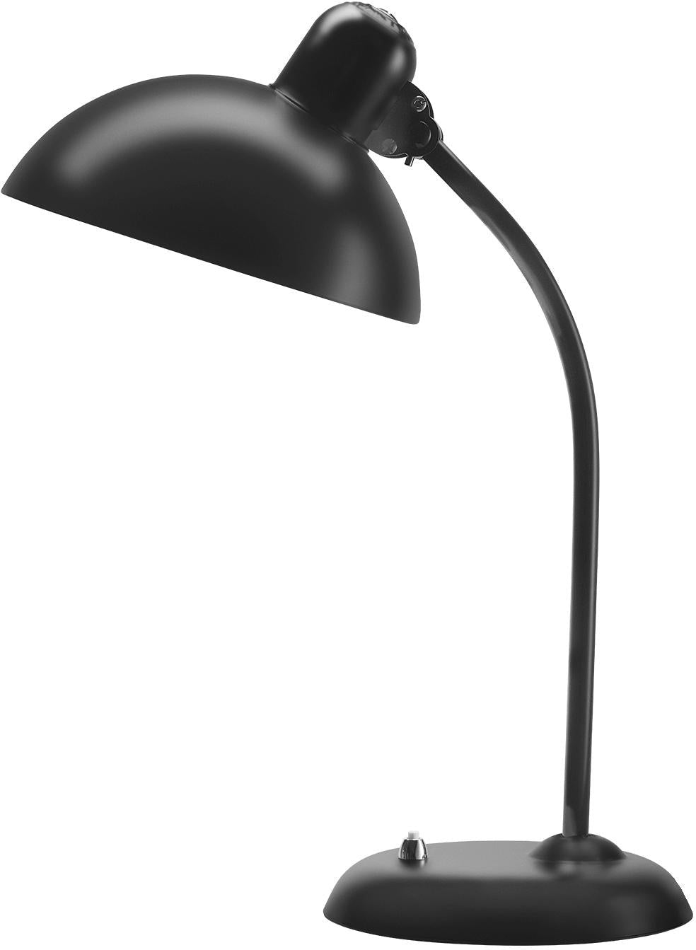 Fritz Hansen Kaiser Idell Lampe de Table Noir Mat, ø21 Cm