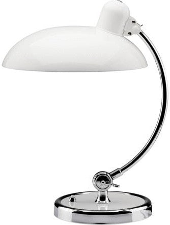 Fritz Hansen Kaiser Idell Tischlampe Weiß, Ø28 cm