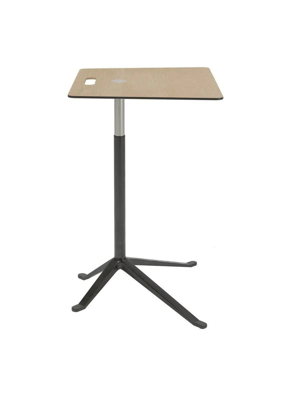 Fritz Hansen KS13 Pequeño amigo Mesa lateral ajustable, negro/roble