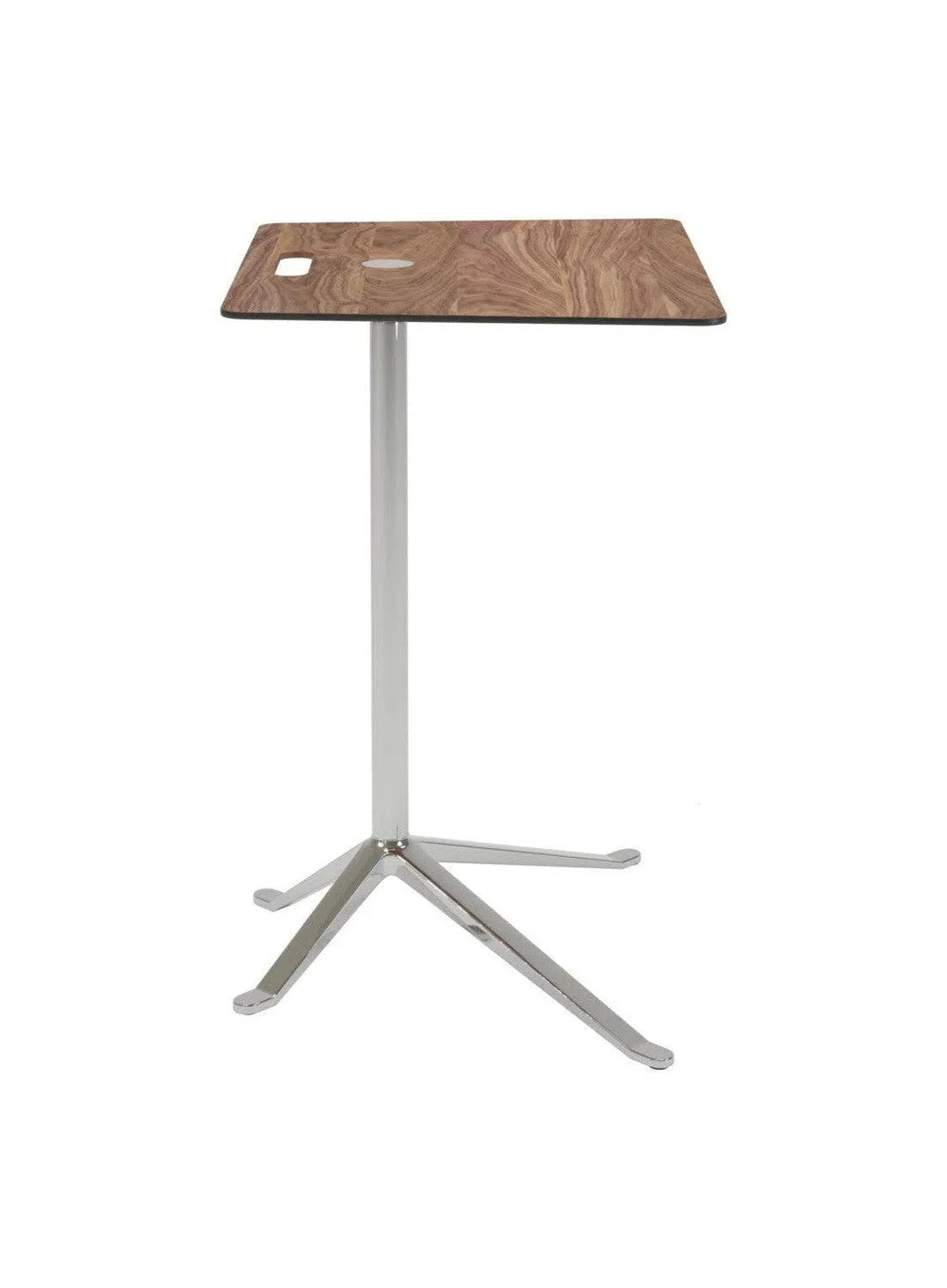 Fritz Hansen KS14 Kleine vriend bijzettafel, helder/walnoot