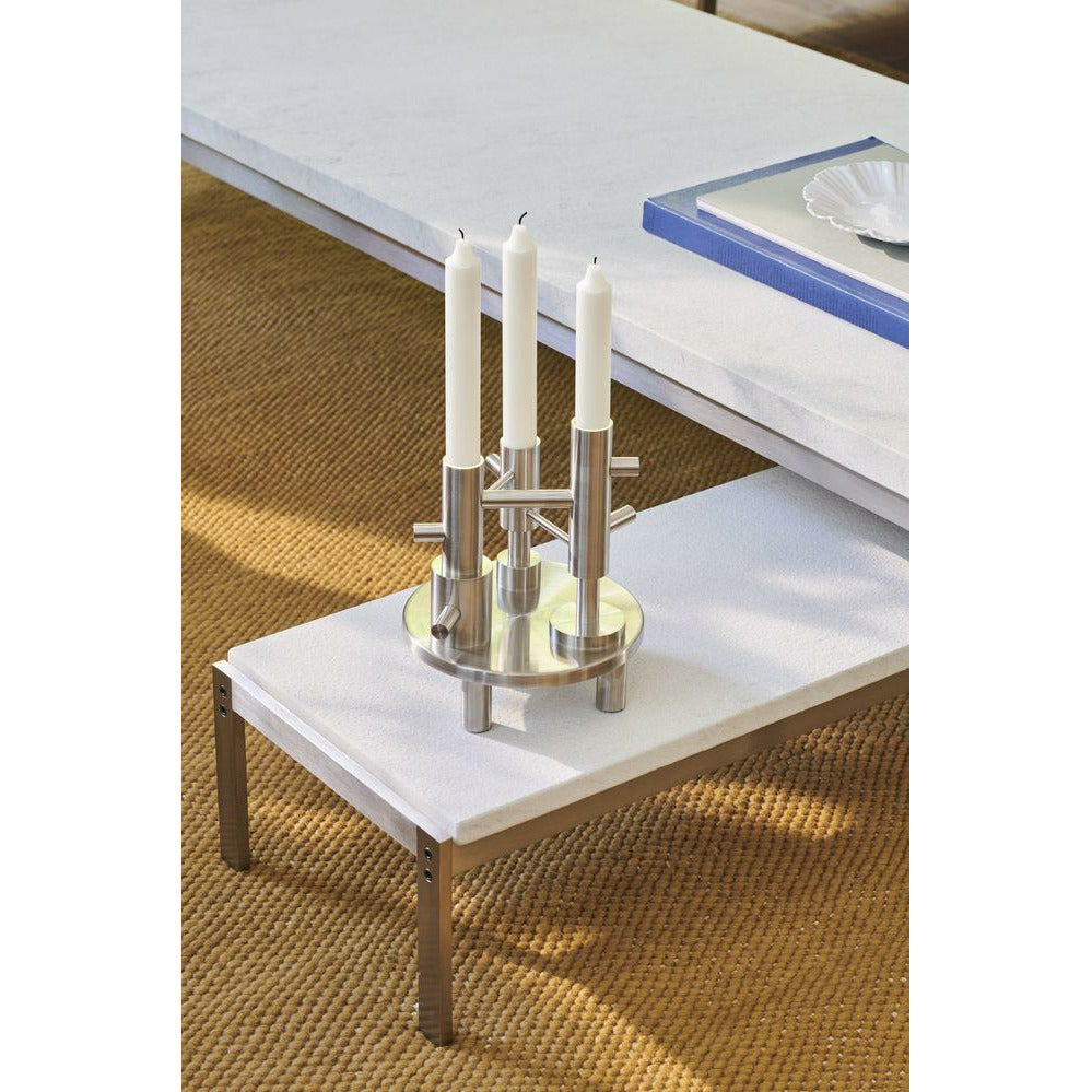 [product_category]-Fritz Hansen Light Touch Candle Holder Steel, ø16 Cm-Fritz Hansen-5704890400876-840087-FRI-3