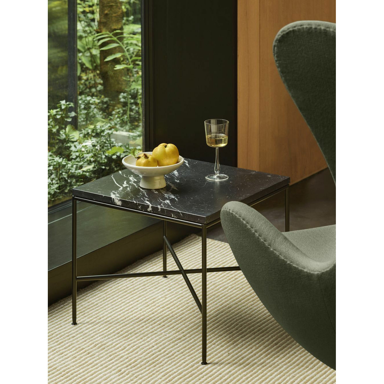 Fritz Hansen MC330 Square Couchtisch, schwarz