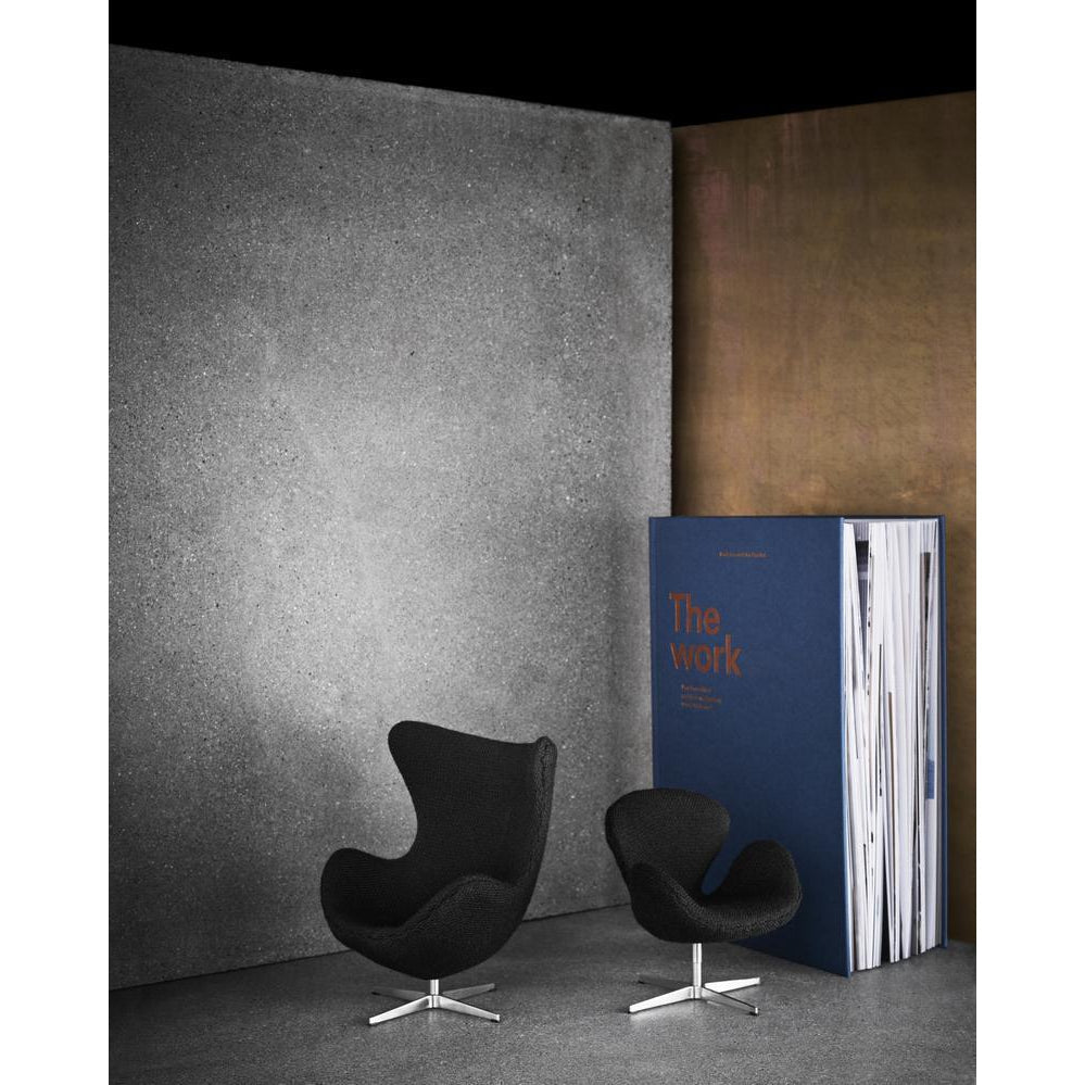 Fritz Hansen Chaise miniature œuf Noir