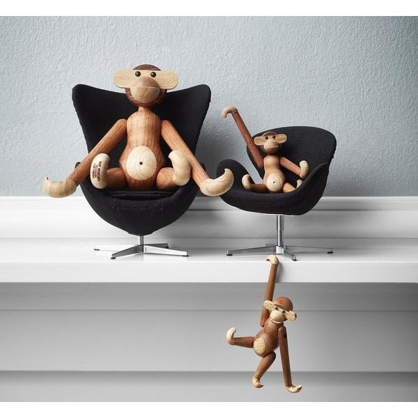 Fritz Hansen Miniature Stol Svane, Sort