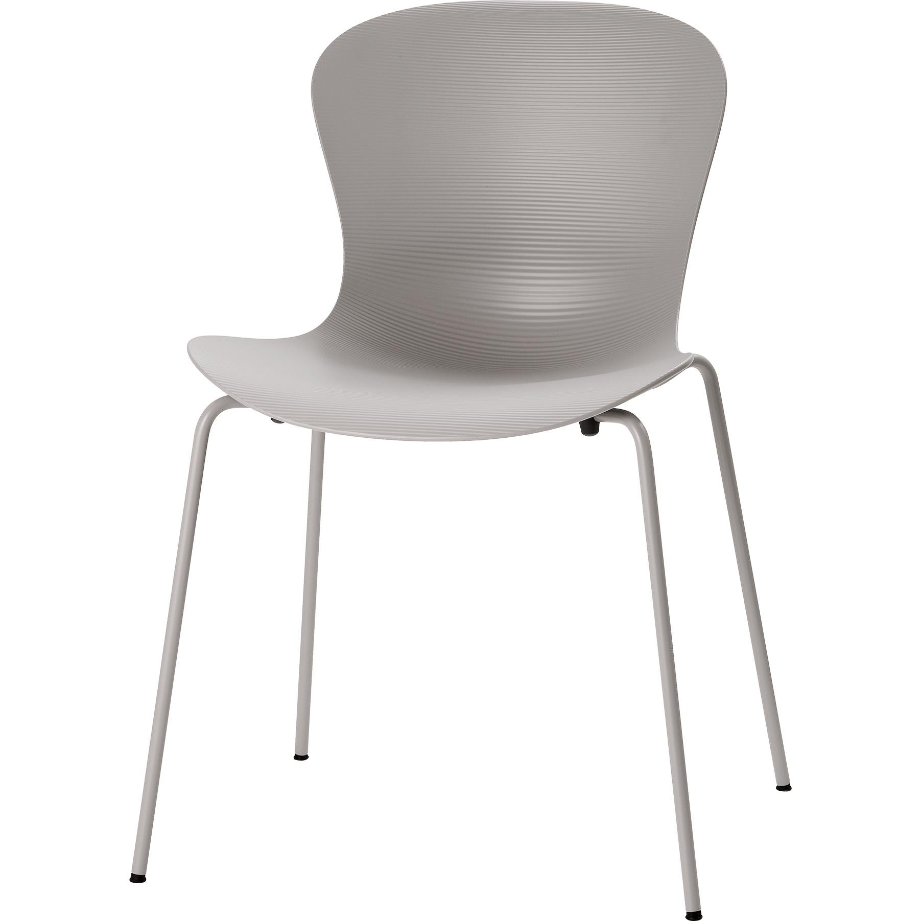 Silla de siesta Fritz Hansen, gris plateado