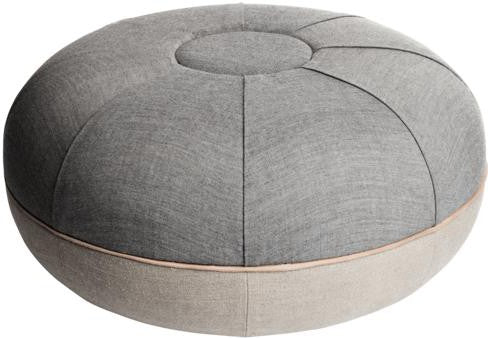 Fritz Hansen Objetos Pouf Ø60 cm, concreto