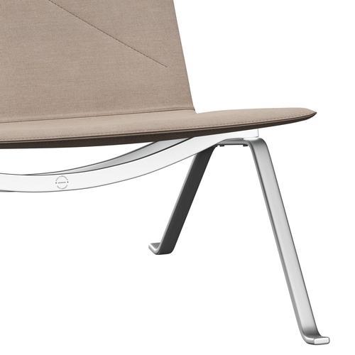 [product_category]-Fritz Hansen Pk22 Lounge Chair, Canvas Canvas Nature-Fritz Hansen-PK22-CANNA-SBSS-FRI-7