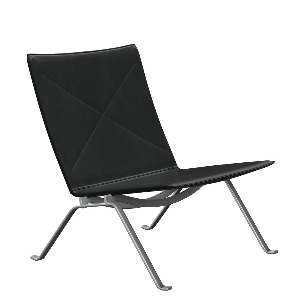 Fritz Hansen PK22 Lounge Chair, Grace Black